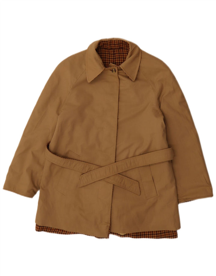 BALLARINI Wendemantel für Damen, Gr. 10, Größe S, Braun, Hahnentrittmuster