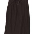 Oasis Damen Midirock UK 8 Small W24 Schwarz Polyester