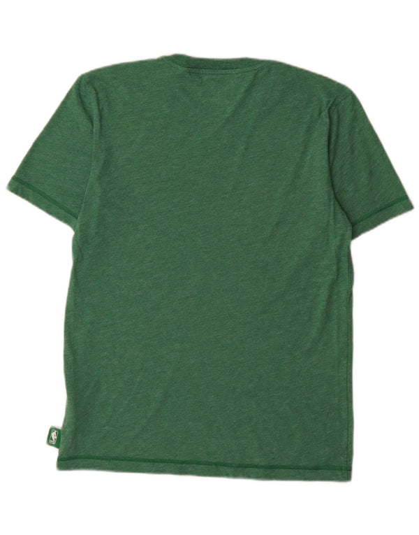 Adidas Herren Boston Celtics Graphic T-Shirt Top Small Grün Polyester
