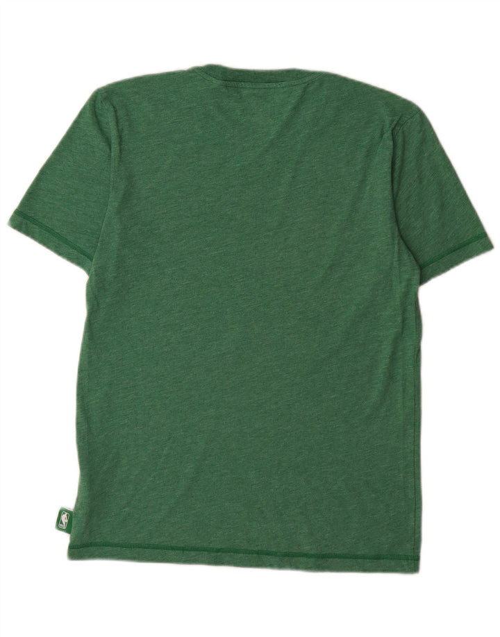 Adidas Herren Boston Celtics Graphic T-Shirt Top Small Grün Polyester