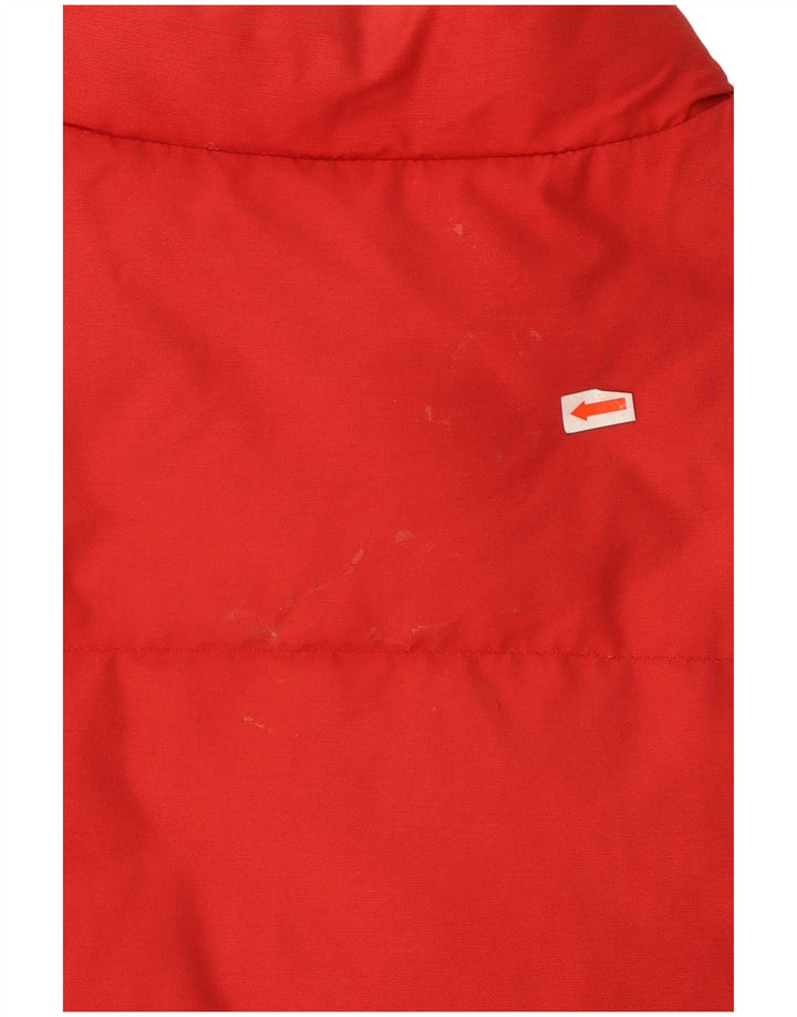 WOOLRICH Wattierte Herrenweste UK 38 Mittelrot