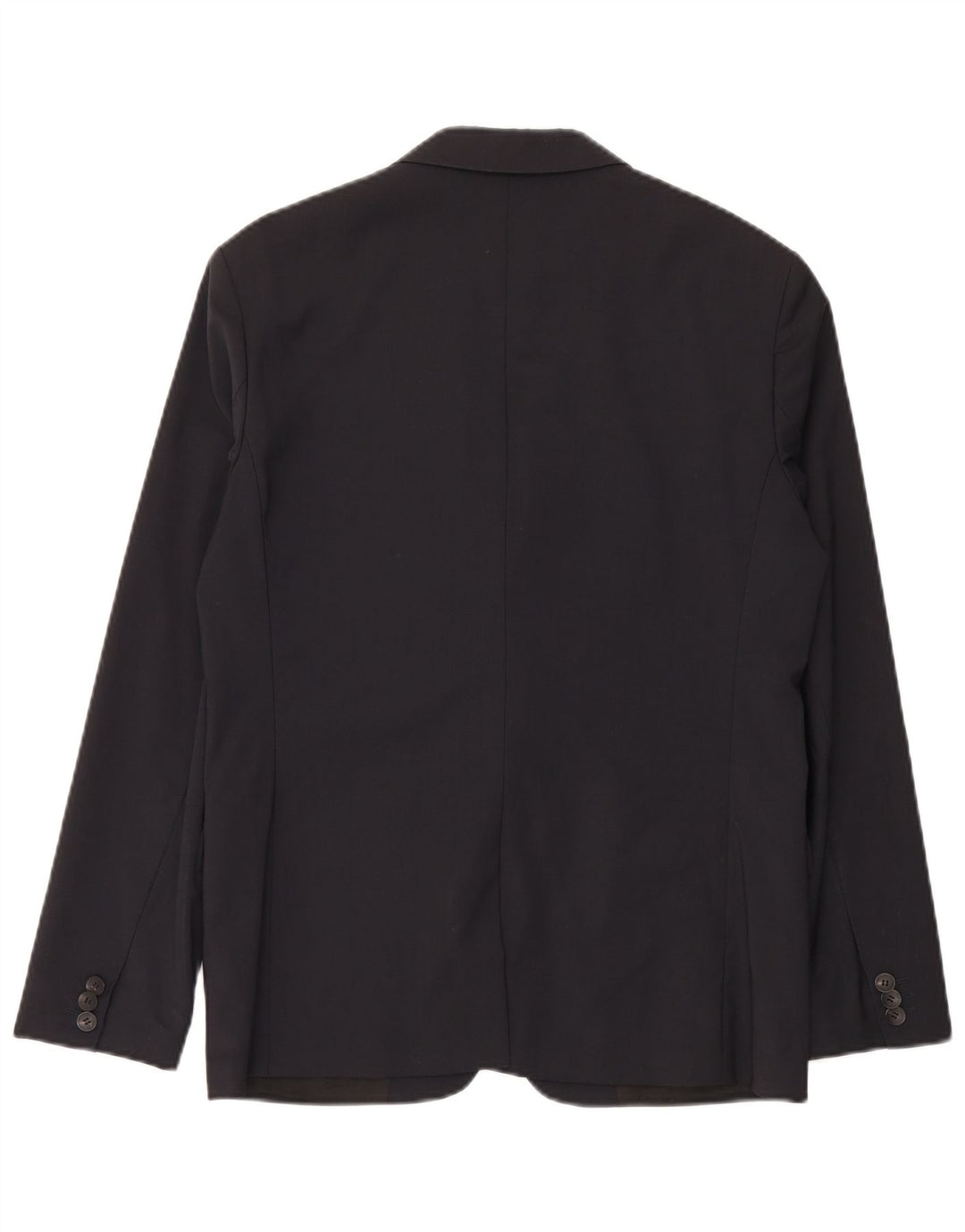 Calvin Klein Herren-Anzug mit 2 Knöpfen, 2-teilig, IT 50, Größe L, W34, L33, schwarze Wolle