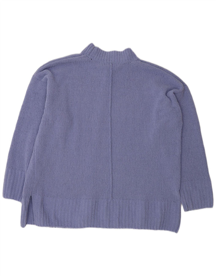 Marks & Spencer Damen-Pullover, übergroß, Rollkragenpullover, Gr. 18, XL, Lila