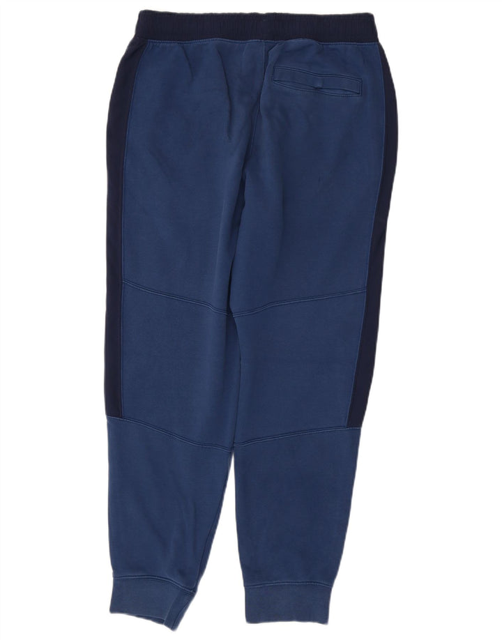 NIKE Herren-Trainingshose, Jogginghose, Mittelblau, Farbblock-Baumwolle