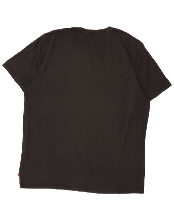 Levi's Herren T-Shirt mit Grafik, XL, Schwarz