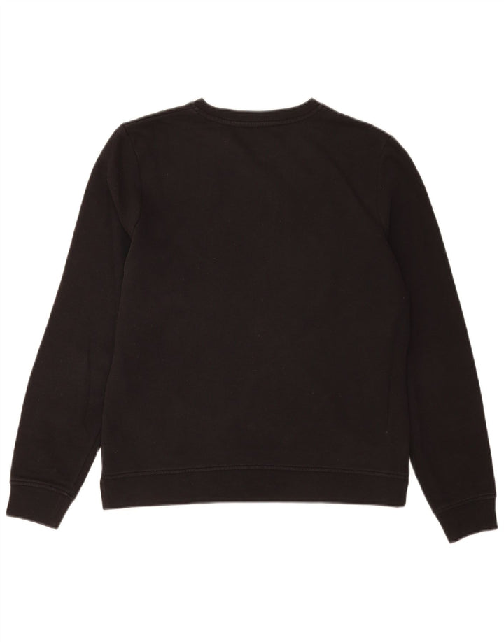Tommy Hilfiger Herren Sweatshirt Pullover Small Schwarz Baumwolle