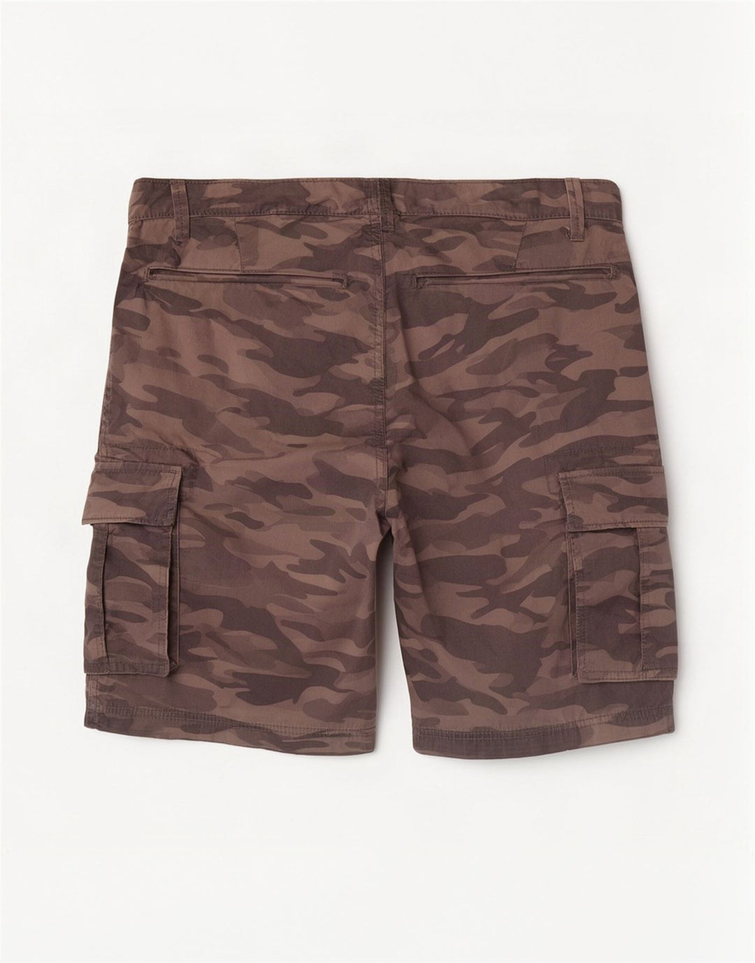 In Extenso Herren Regular Cargo Shorts W36 Große graue Camouflage-Baumwolle