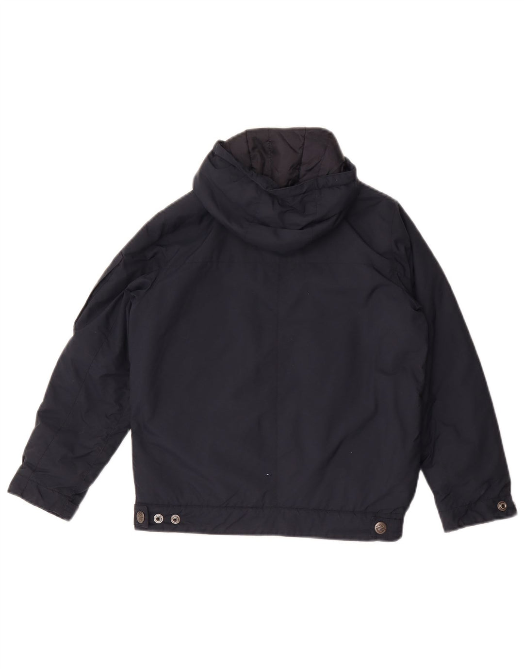 North Sails Wattierte Jacke mit Kapuze für Jungen, 5–6 Jahre, Marineblau, Polyacryl