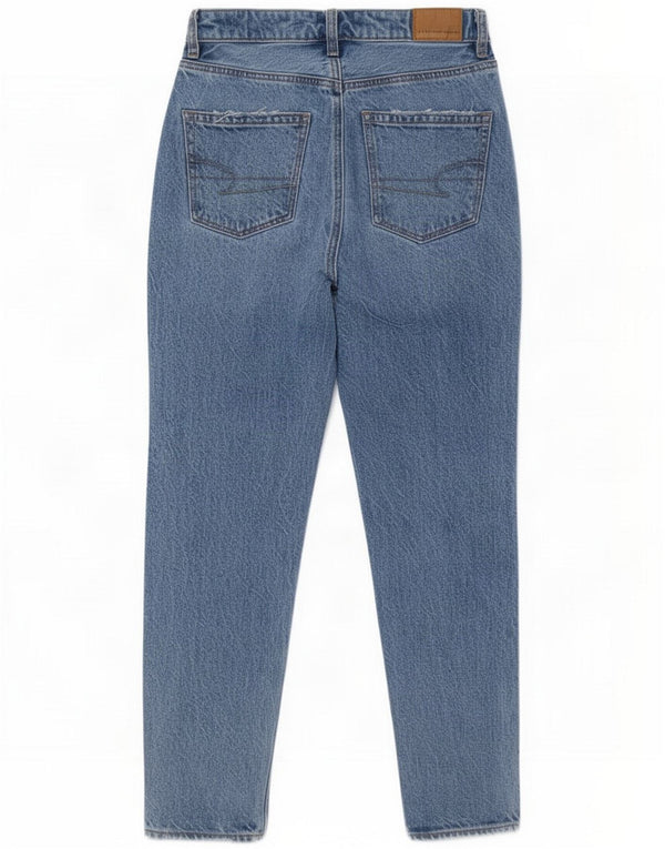 American Eagle Damen Tapered Jeans W24 L25 Blaue Baumwolle