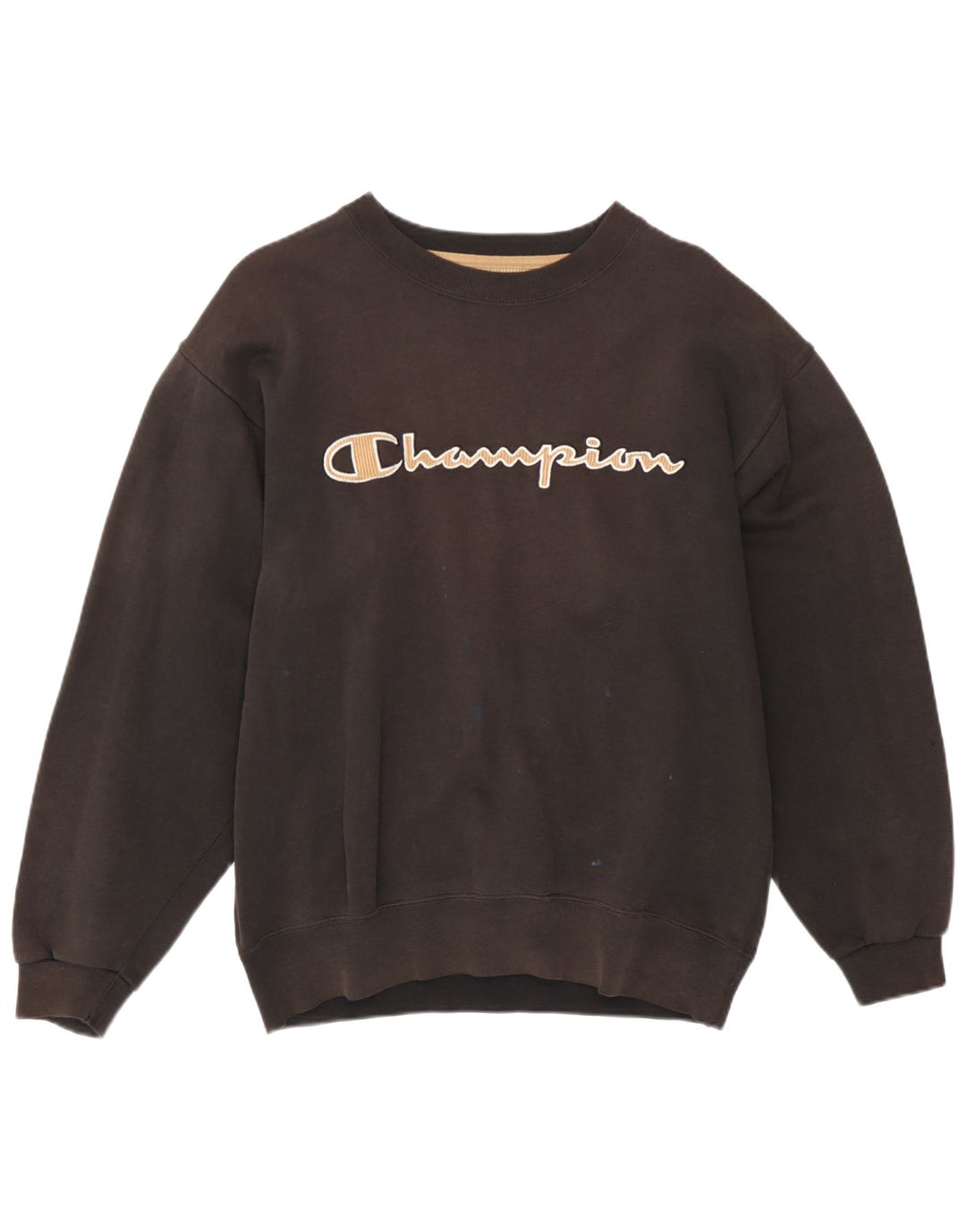 Champion Herren-Sweatshirt mit Grafik, Größe S, Braun