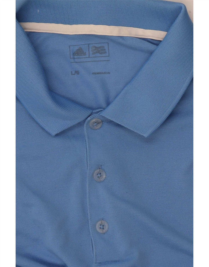 Adidas Herren Poloshirt Large Blau