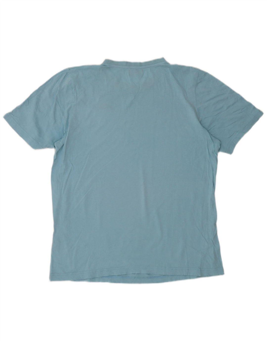 Kappa Herren T-Shirt Top Large Blau Baumwolle
