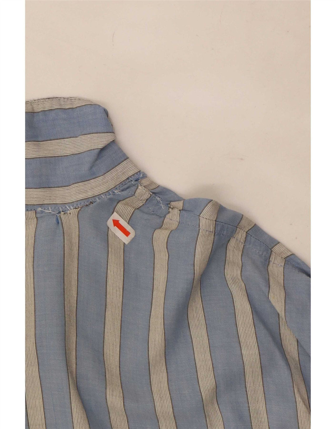 Calvin Klein Herren Kurzarm-Pulloverhemd, groß, blau gestreift, Baumwolle