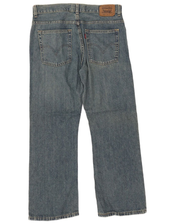 LEVI'S Husky Bootcut-Jeans für Jungen, 11–12 Jahre, W32, L27, blaue Baumwolle