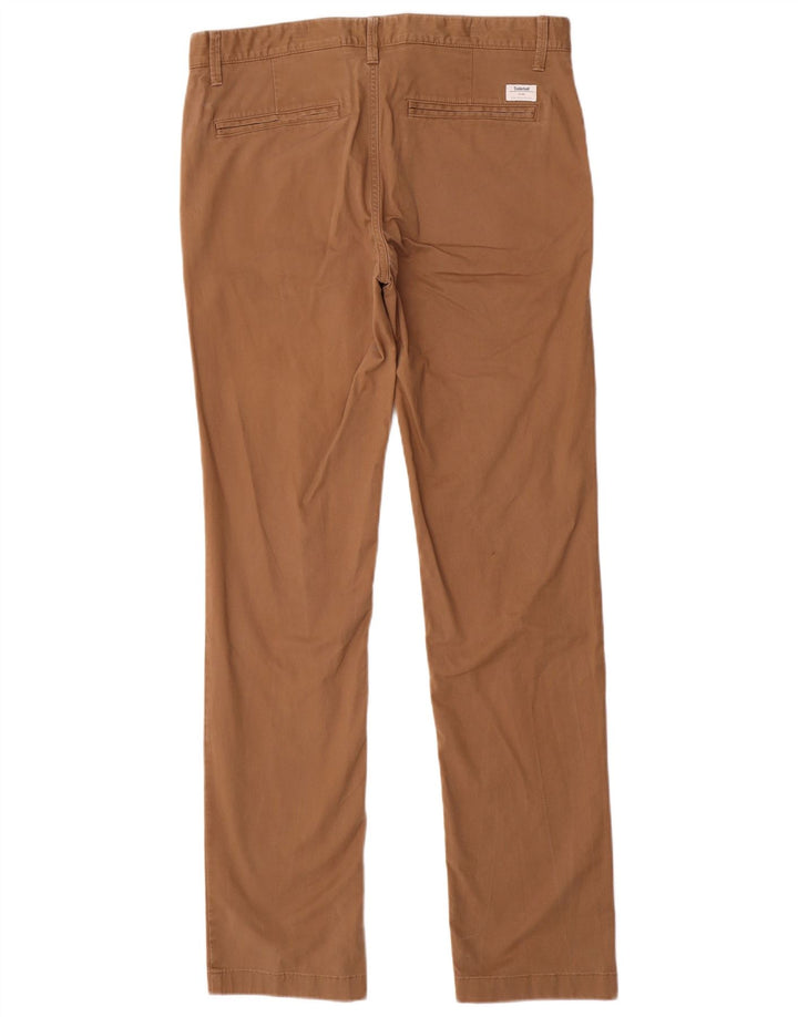 Timberland Slim Chino-Hose für Herren, W34, L34, Braun