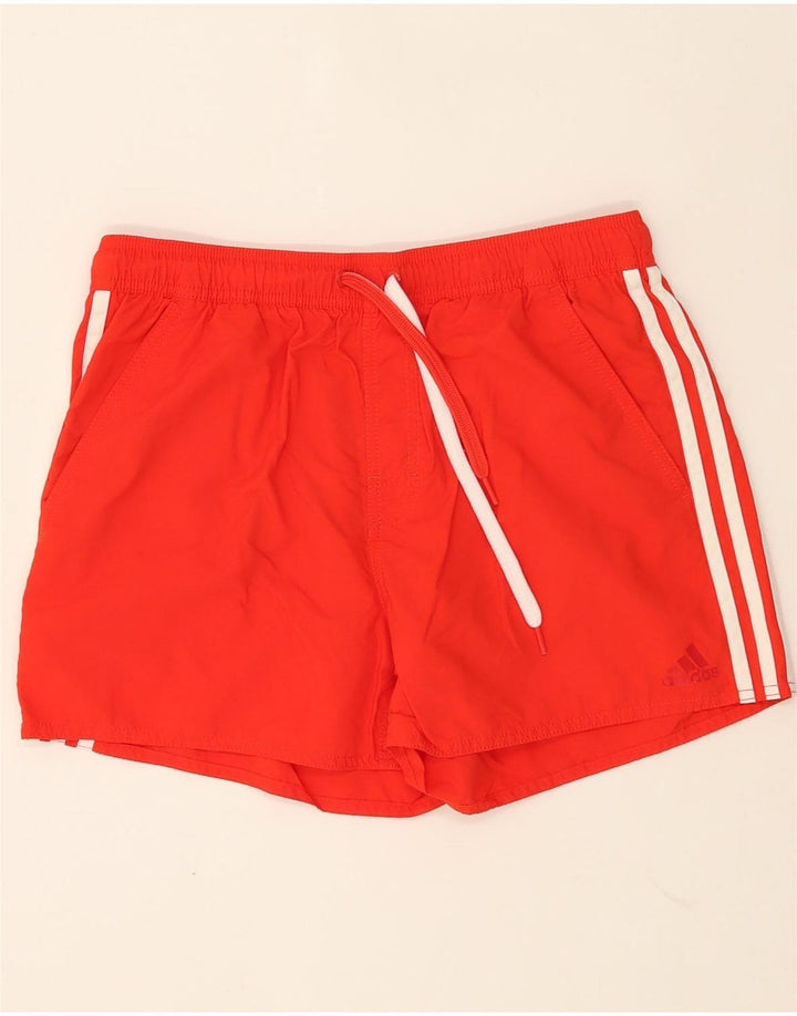 Adidas Herren Sportshorts Mittelrotes Polyester