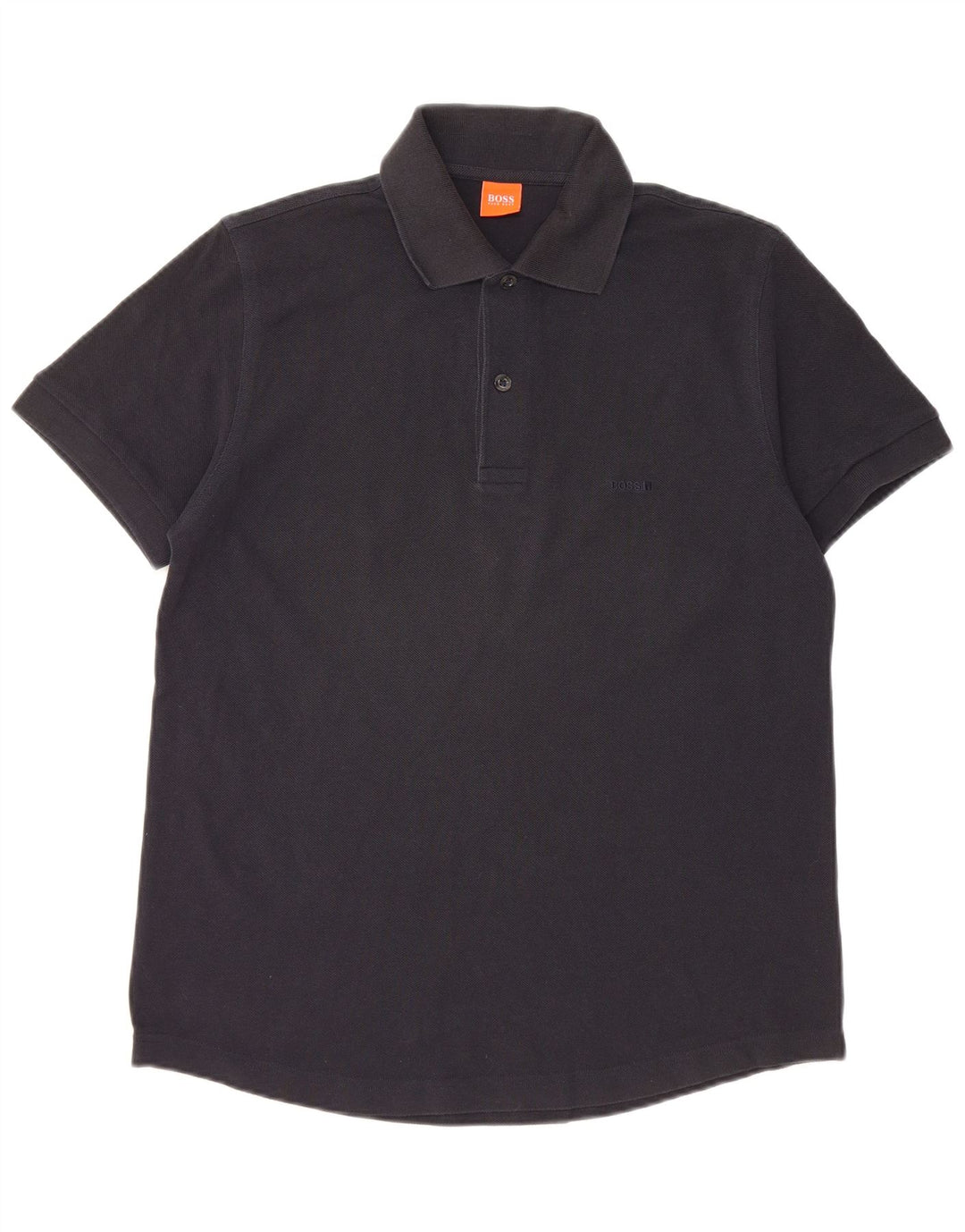 Hugo Boss Herren Poloshirt Mittelschwarze Baumwolle