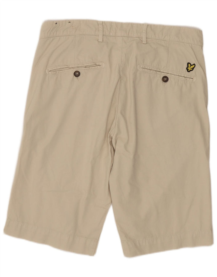 Lyle & Scott Herren Chinoshorts W31 Mittelbeige
