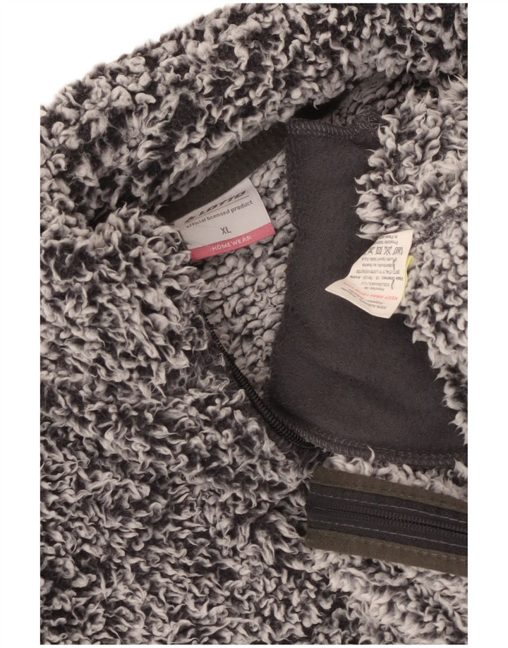 Lotto Damen Fleecejacke UK 18 XL Grau meliertes Polyester