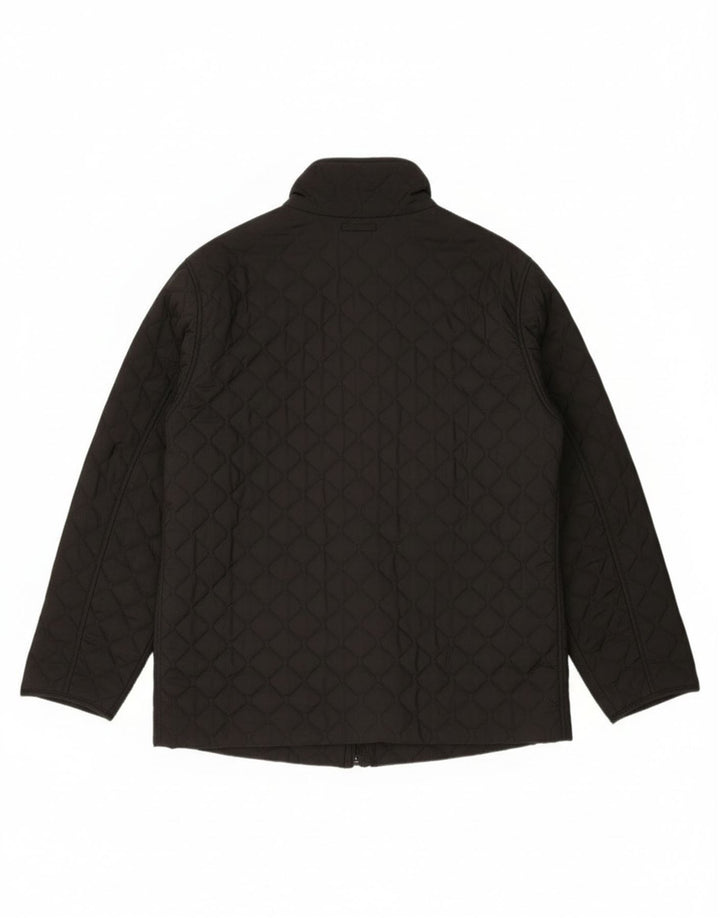Ellesse Damen Steppjacke UK 14 Large Schwarz