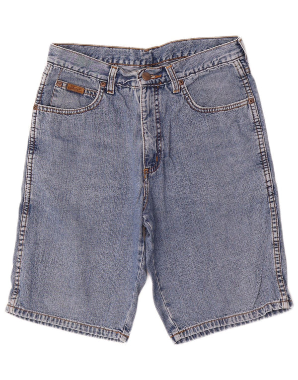 Wrangler Herren Jeansshorts W28 Mittelblau