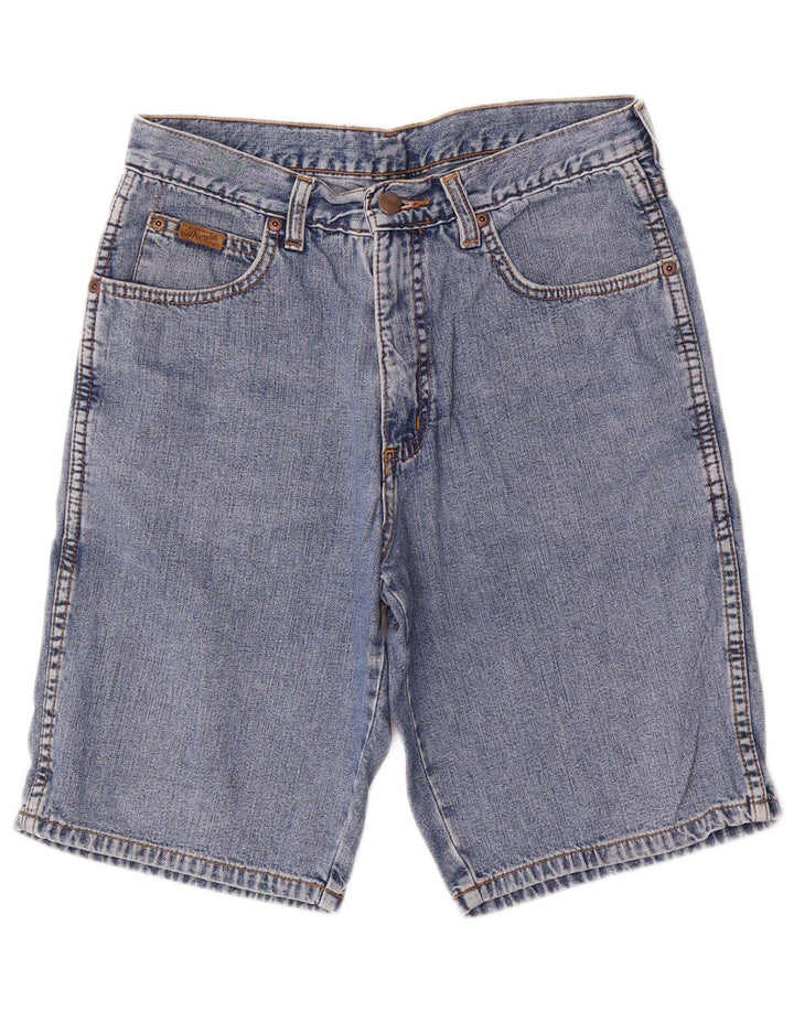 Wrangler Herren Jeansshorts W28 Mittelblau