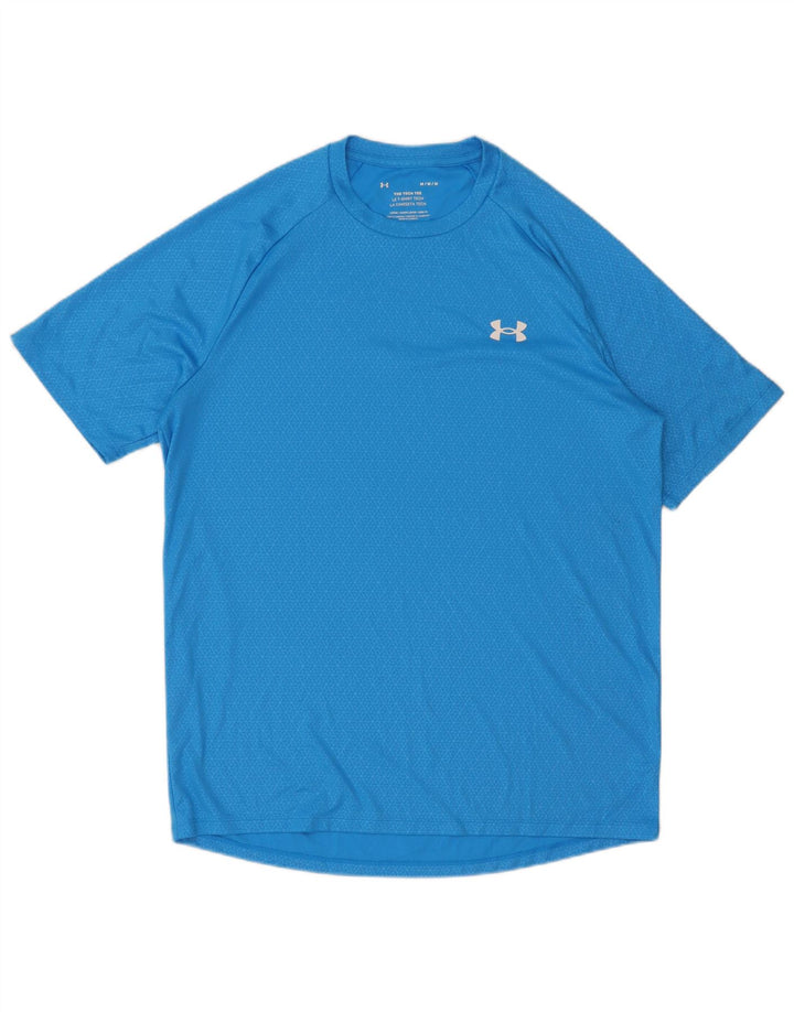 Under Armour Herren T-Shirt Top Mittelblau Geometrisch
