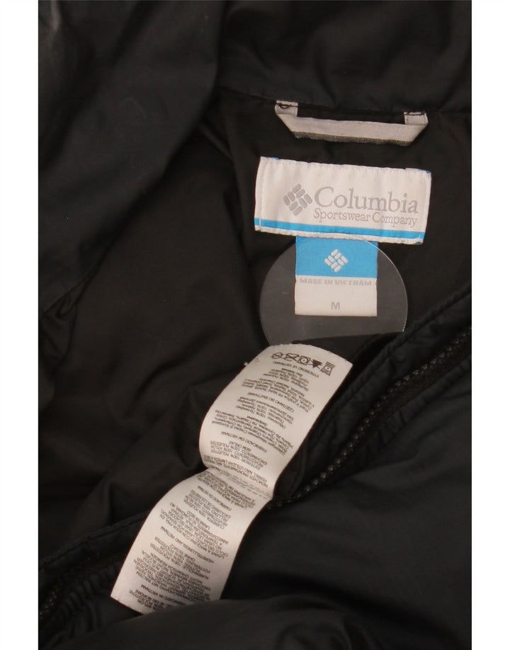 Columbia Herren Wattierte Jacke UK 38 Medium Schwarz Polyester