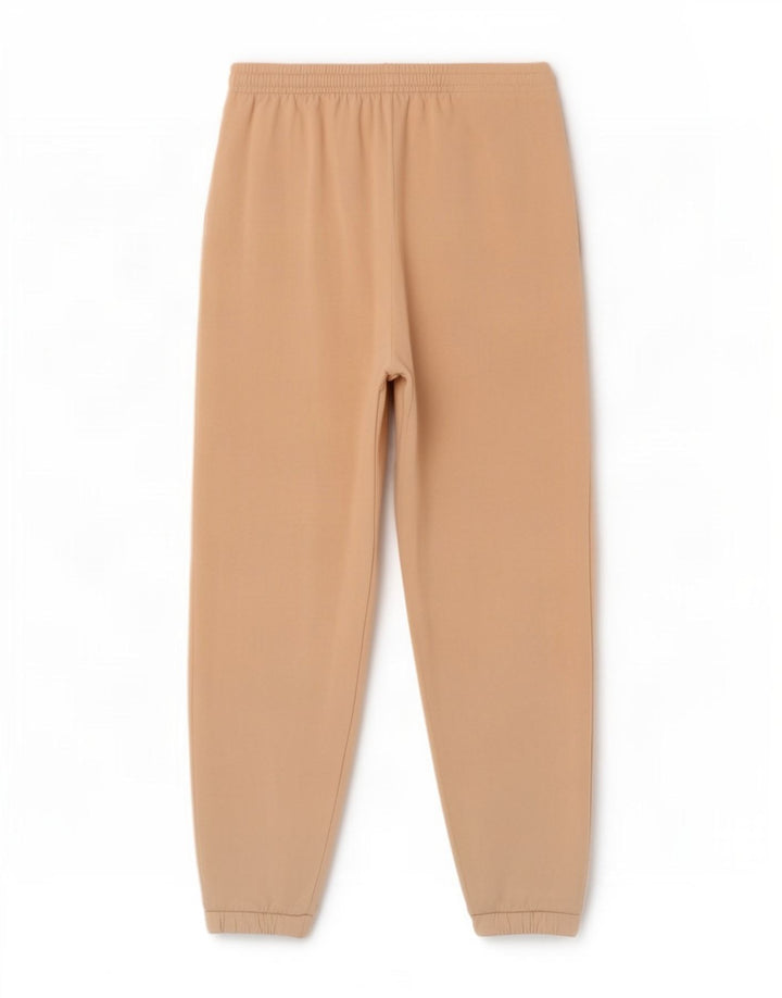Zara Herren Crop Trainingsanzug Hose Jogger Mittelbeige