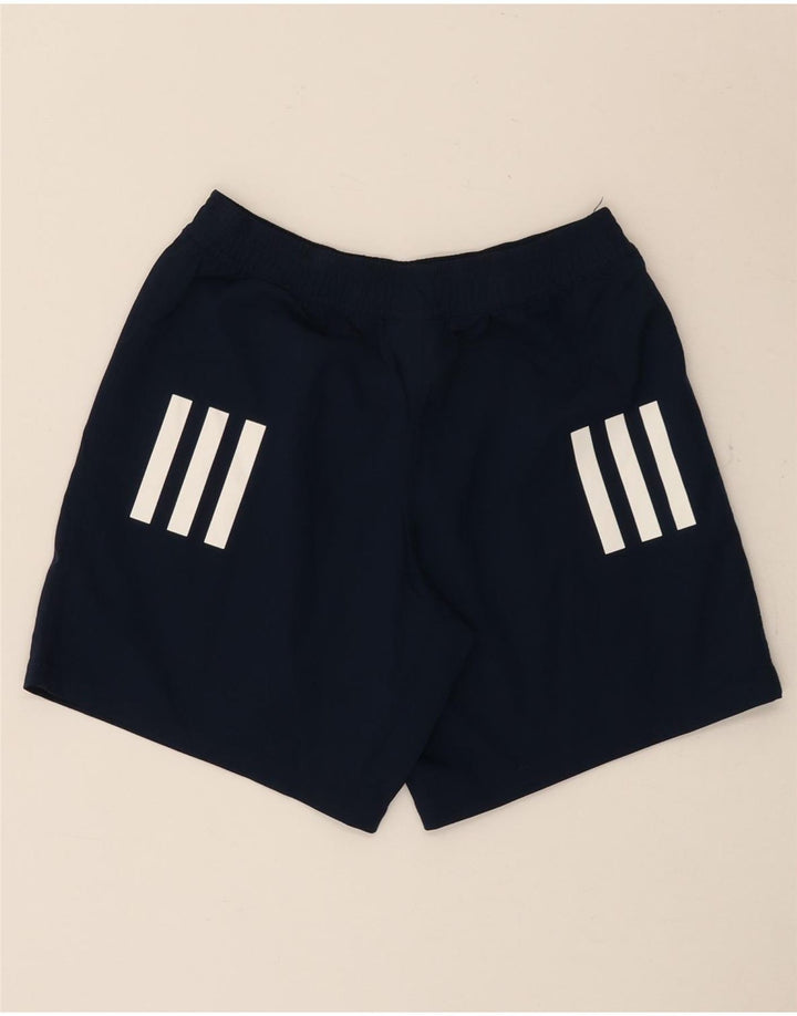 Adidas Herren Sportshorts mit Grafik, Größe S, Marineblau, Polyester
