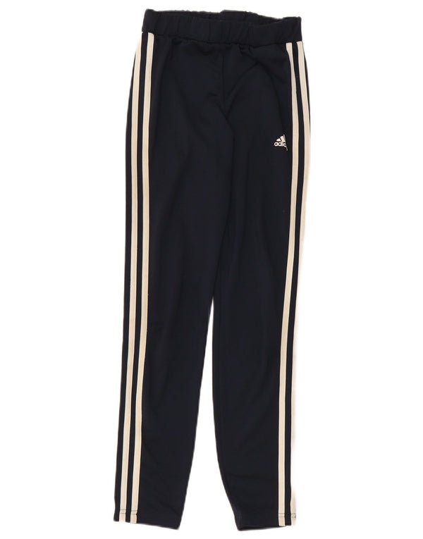 Adidas Aeroready-Leggings für Mädchen, 13–14 Jahre, marineblaues Polyester