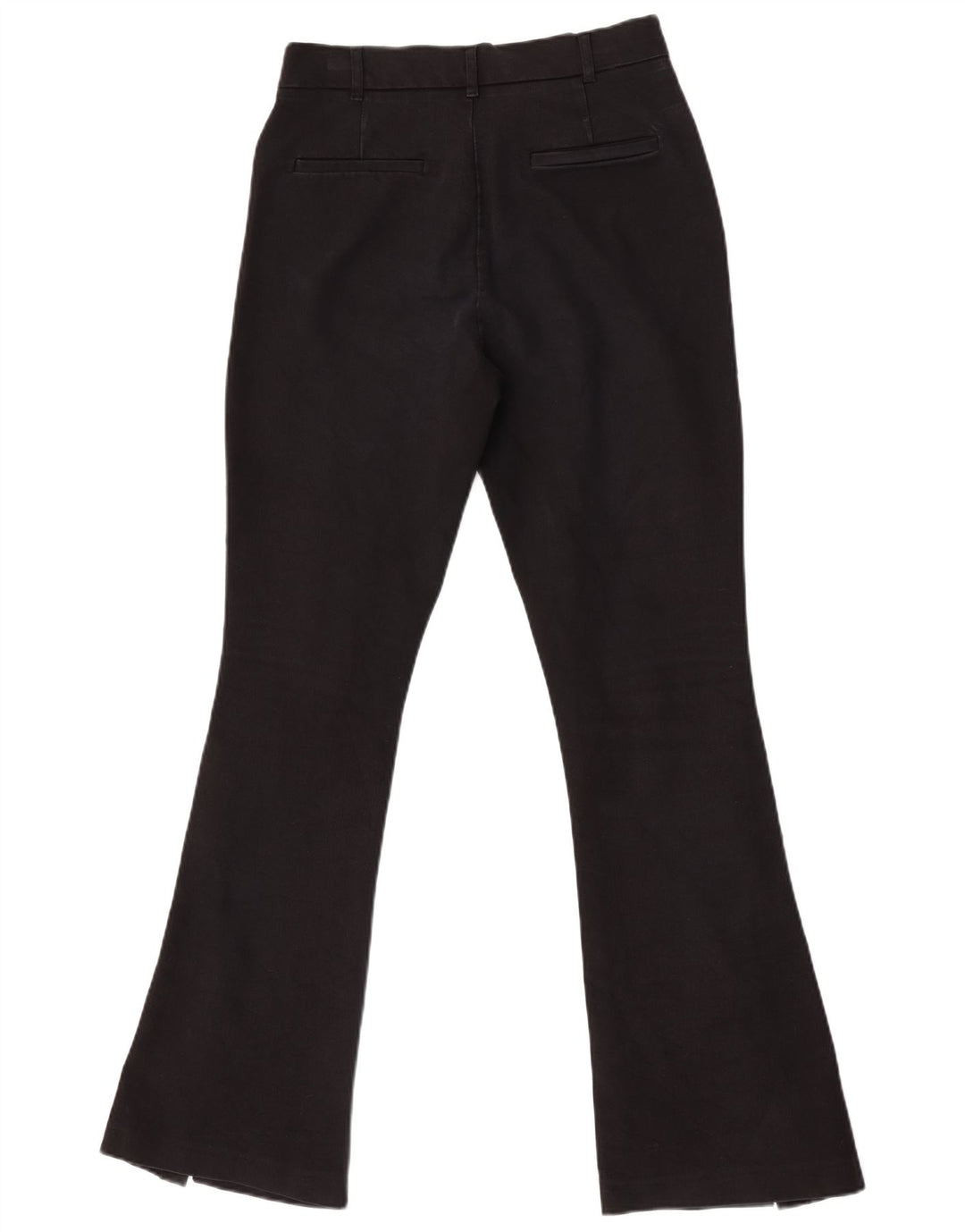 Zara Damen Flare Freizeithose Medium W28 L32 Schwarz