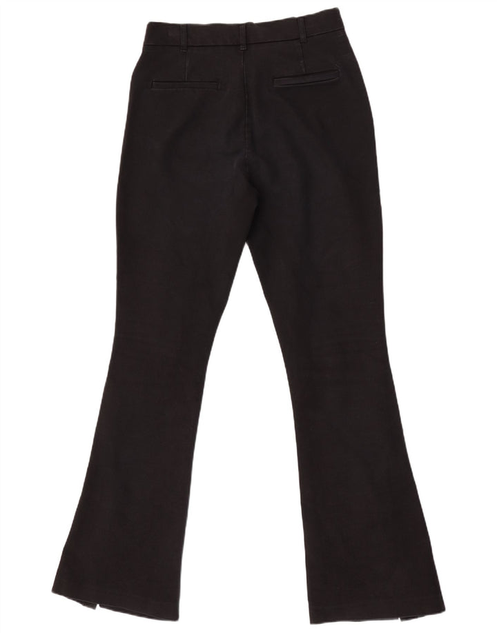 Zara Damen Flare Freizeithose Medium W28 L32 Schwarz