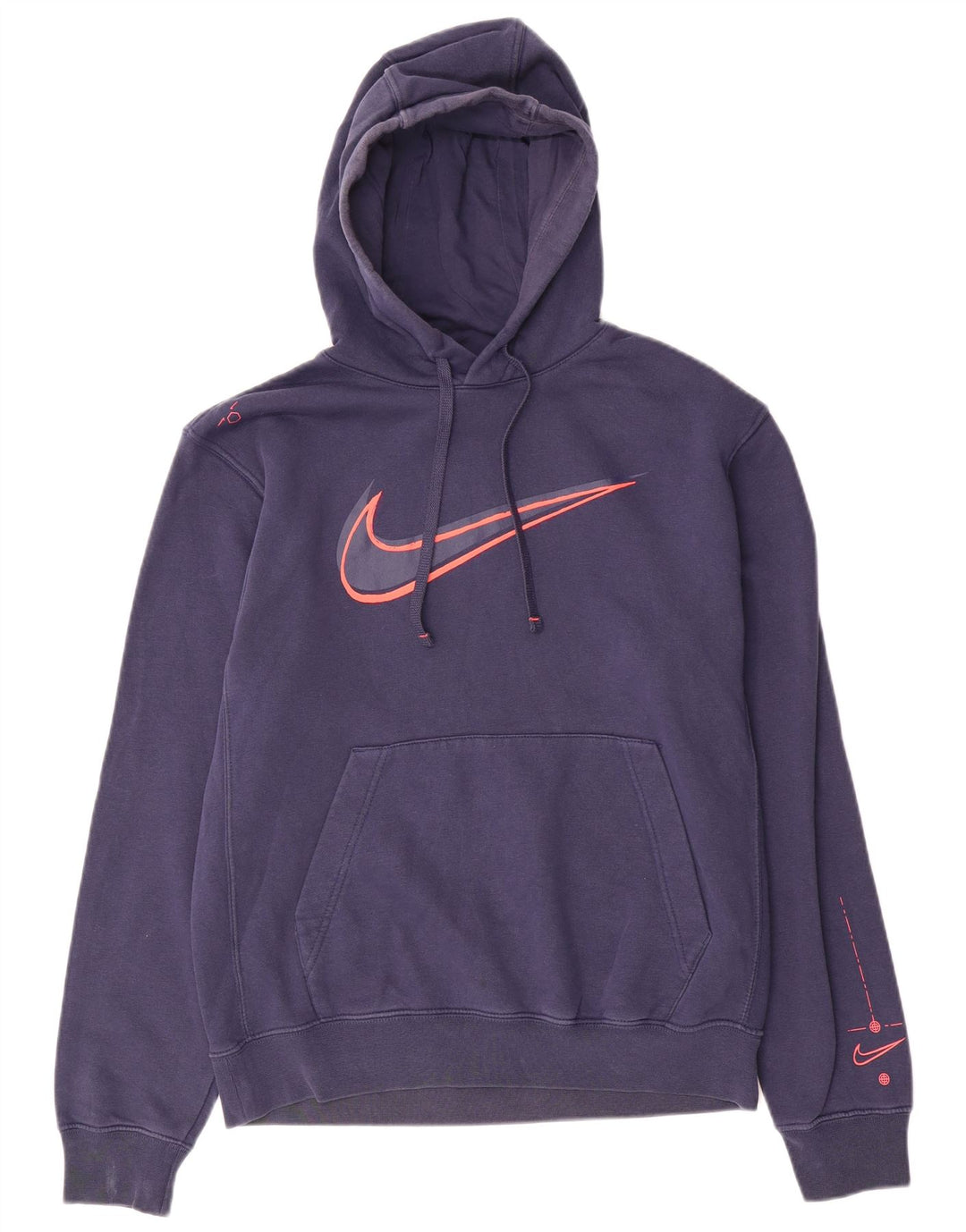 Nike Herren-Kapuzenpullover mit Grafik, Größe S, Marineblau