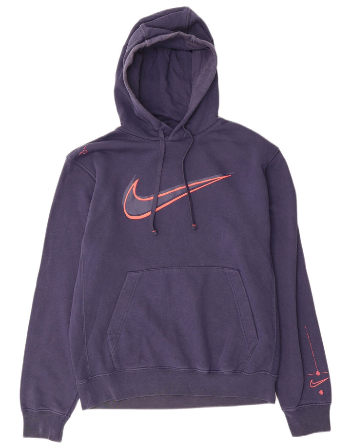 Nike Herren-Kapuzenpullover mit Grafik, Größe S, Marineblau