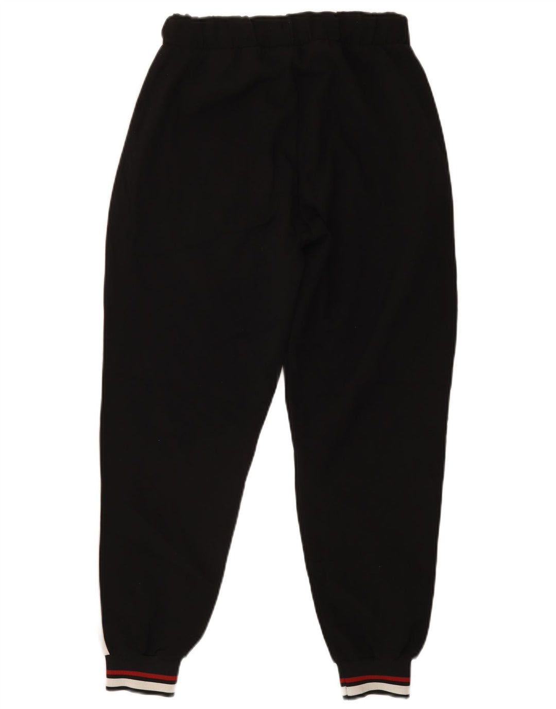 Zara Damen-Trainingshose, Jogginghose, klein, schwarzes Farbblock-Polyester