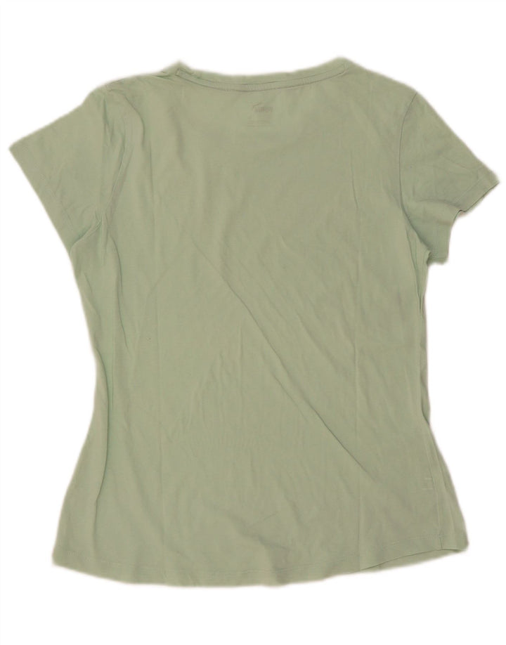 Puma Damen Graphic T-Shirt Top UK 12 Mittelgrün