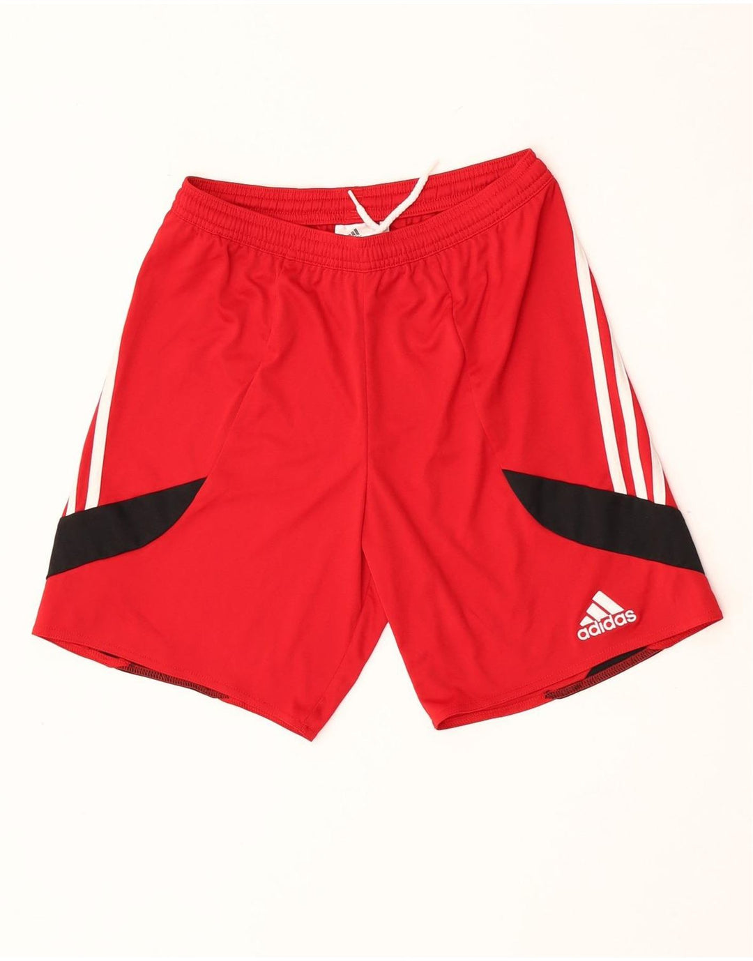 ADIDAS Herren Climalite Sport Shorts Kleines rotes Farbblock-Polyester