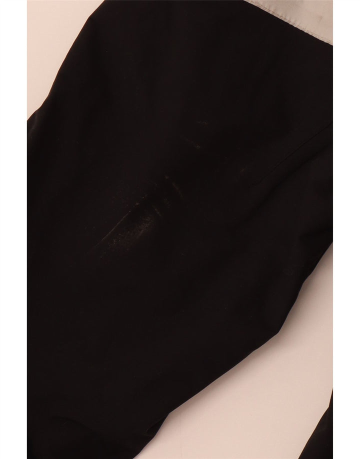 Musto Herren-Regenjacke mit Kapuze, UK 40, Größe L, Schwarz, Colourblock-Polyamid