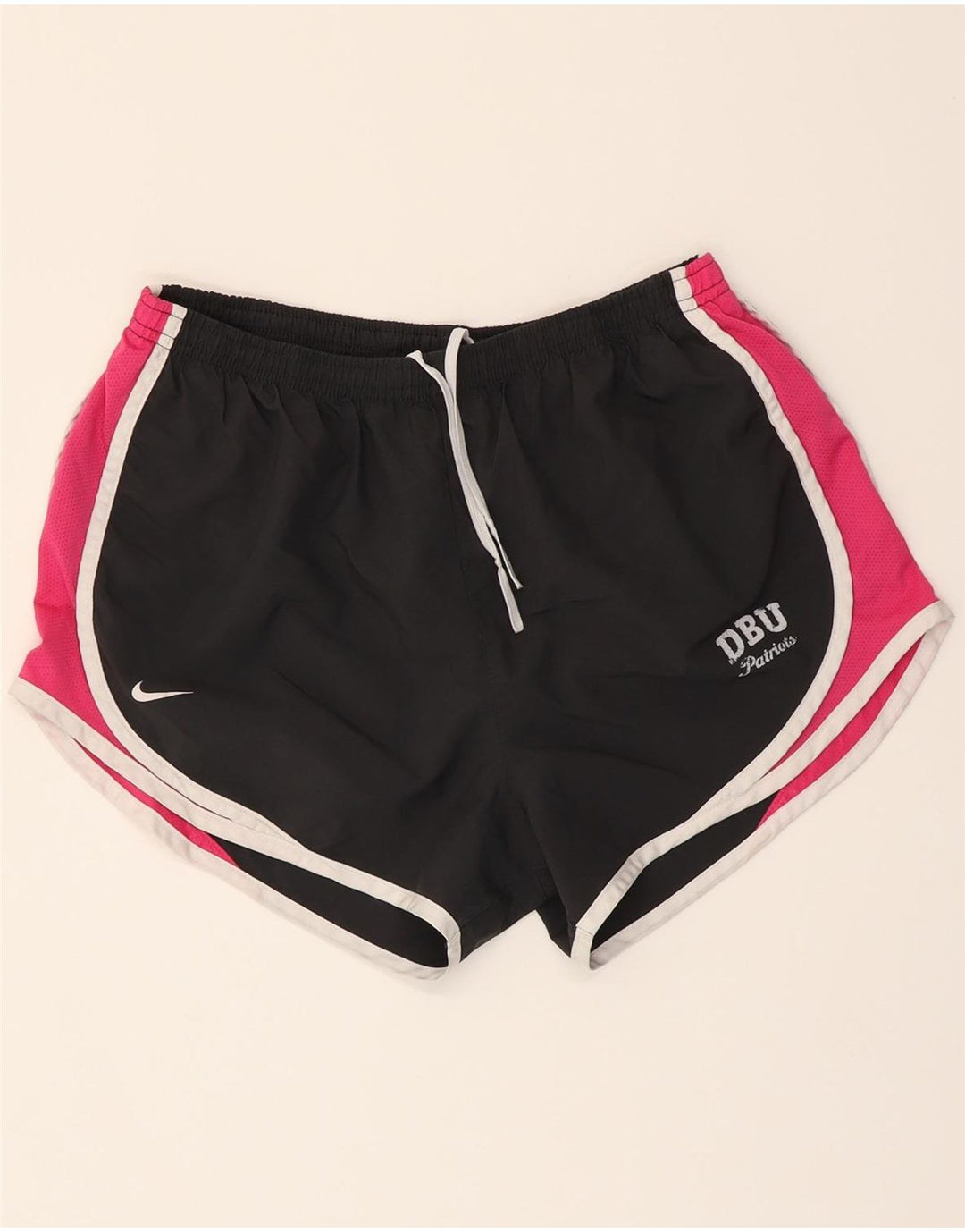 NIKE Womens Dri Fit Sport Shorts UK 14 Large  Black Polyester Vintage Nike and Second-Hand Nike from Messina Hembry 