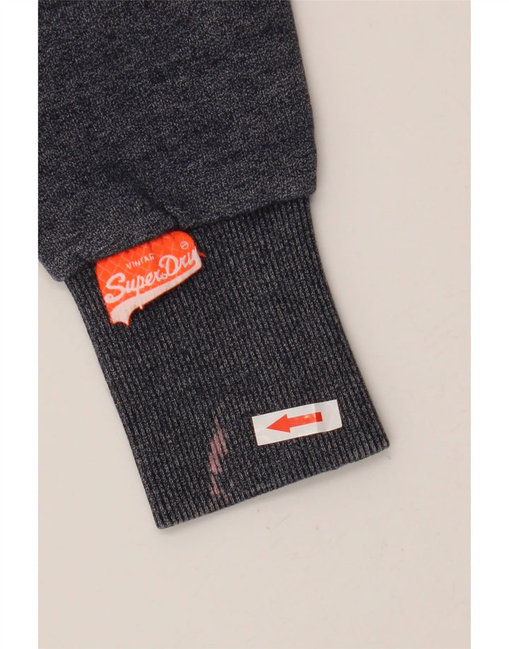 Superdry Herren-Kapuzenpullover mit Grafik, Größe S, Blau, Baumwolle