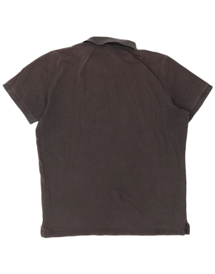 Gant Herren Regular Poloshirt XL Grau Baumwolle