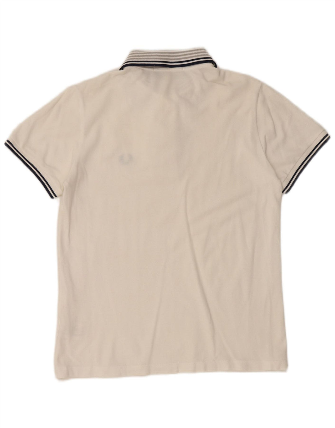 FRED PERRY Herren Special Edition Poloshirt, Größe S, weiße Baumwolle