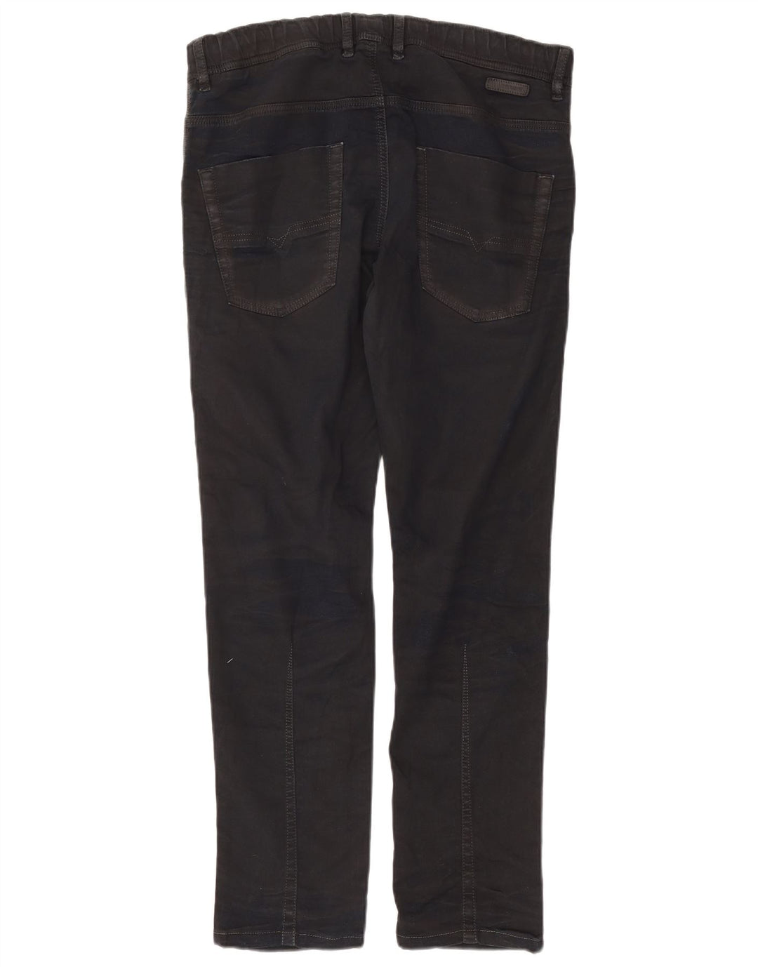 Diesel Damen Jegging-Jeans W32 L31 Marineblaue Baumwolle