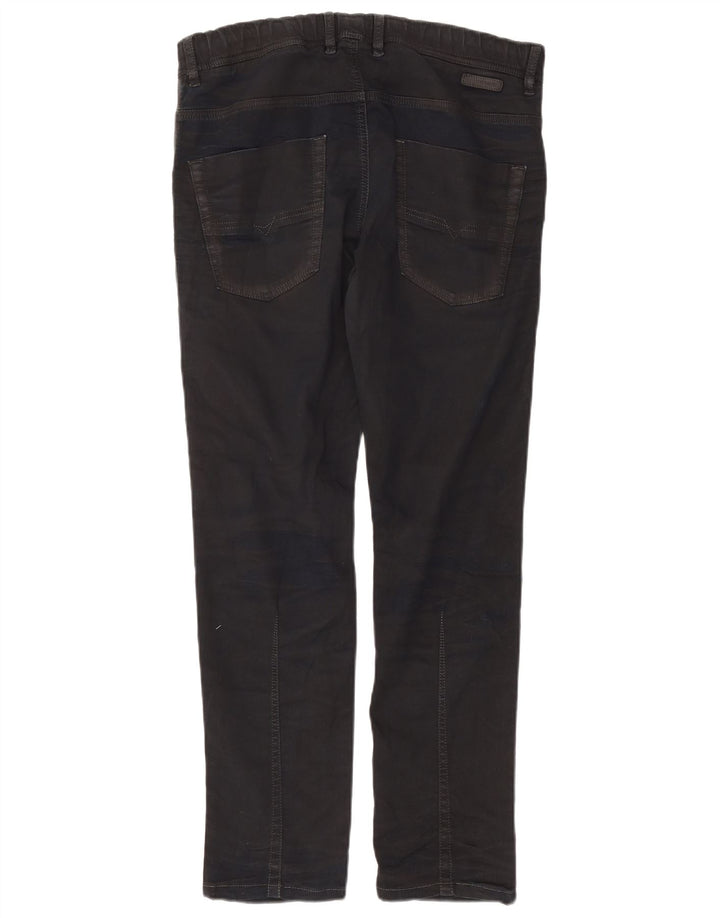 Diesel Damen Jegging-Jeans W32 L31 Marineblaue Baumwolle
