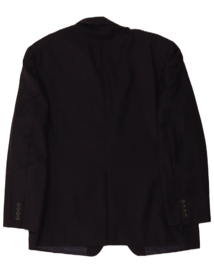 Nautica Herren-Blazer mit 2 Knöpfen, UK 40, große marineblaue Wolle