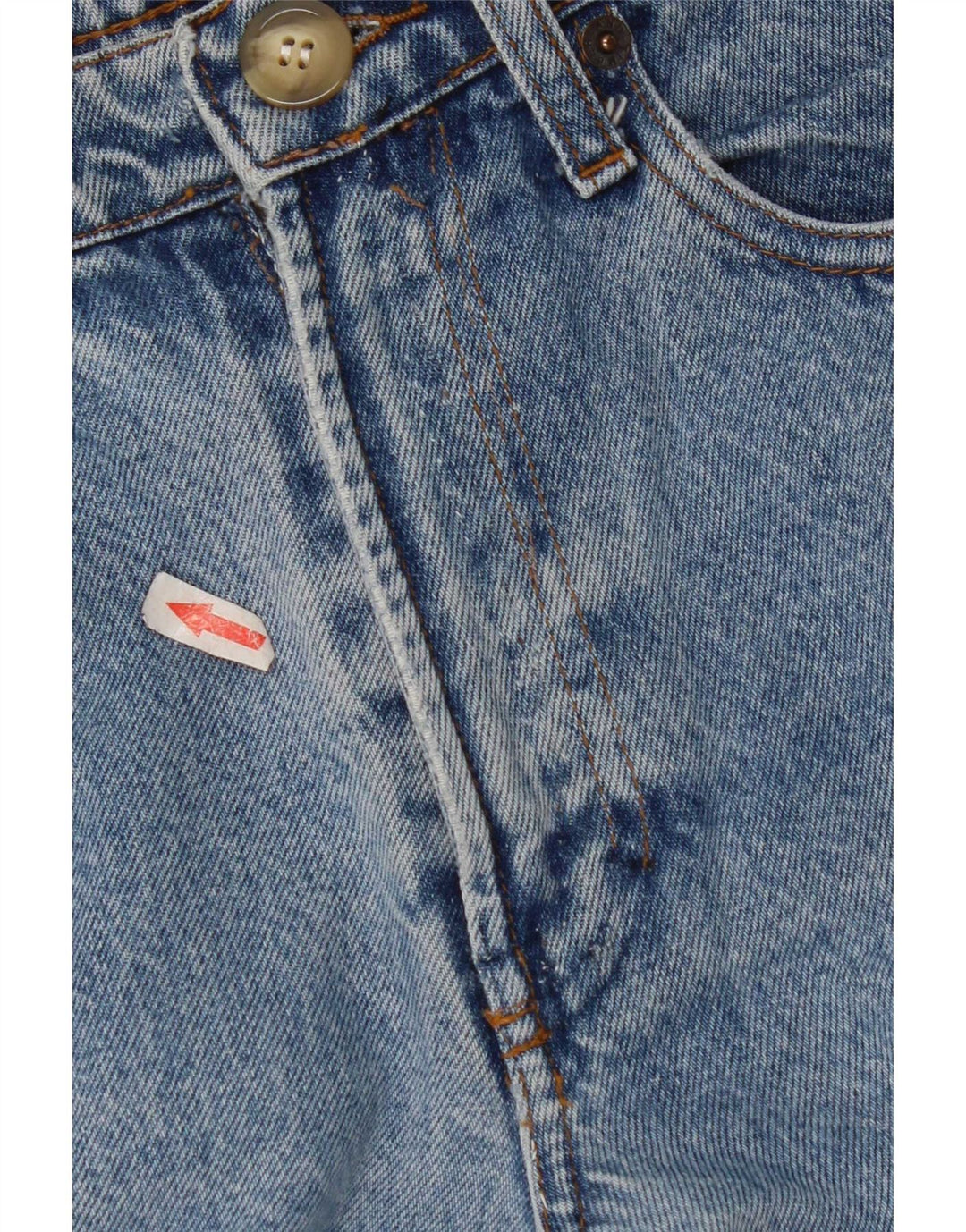 Timberland Damen Straight Jeans W26 L29 Blau