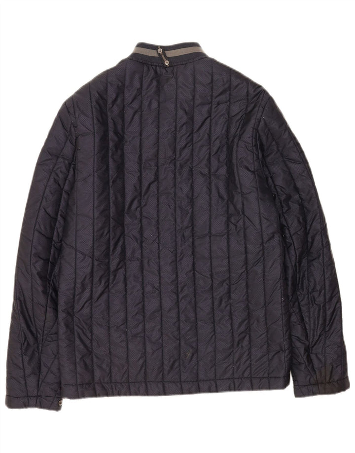 Ted Baker Damen-Übergröße, wattierte Jacke, Größe 2, klein, Marineblau