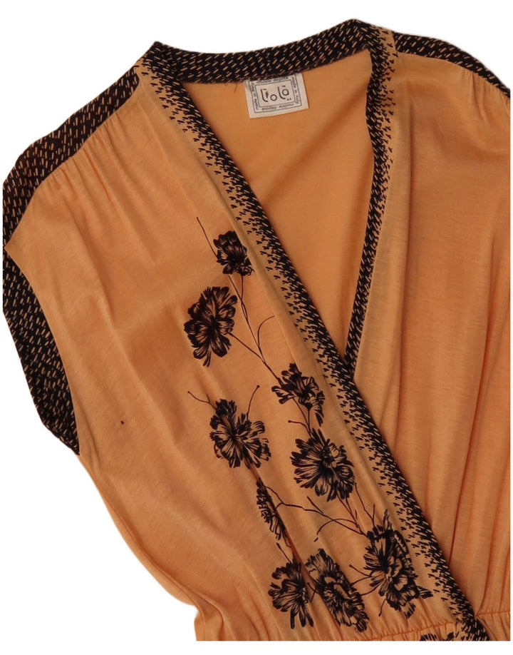 LILO Damen Wickelkleid UK 10 Small Pink Floral