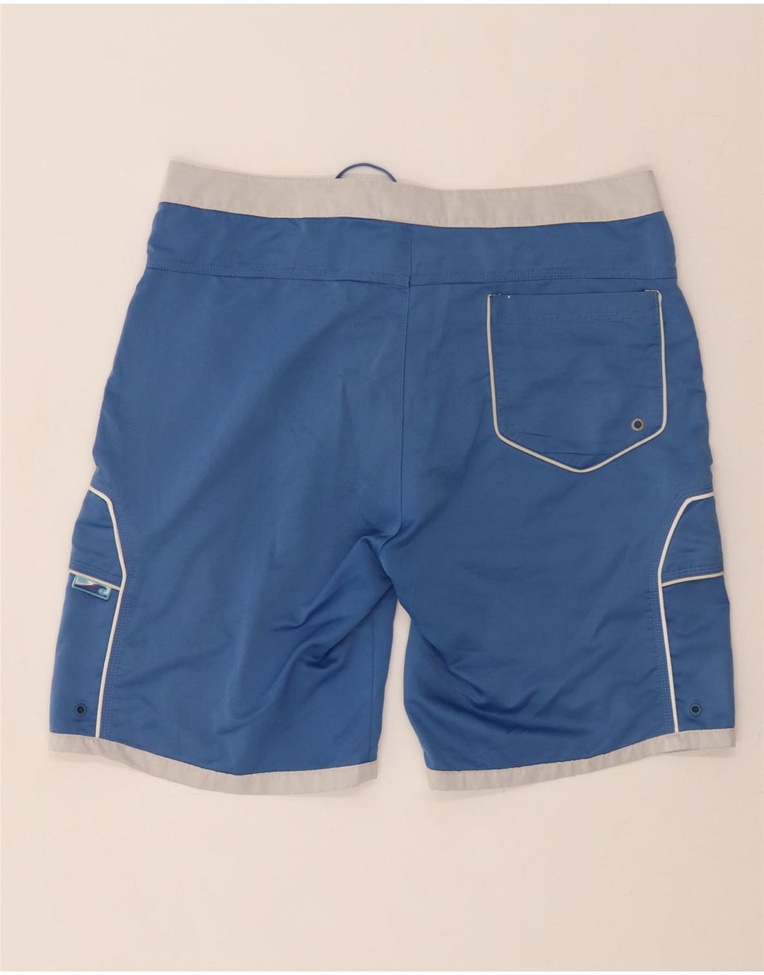 CHAMPION Herren-Badeshorts, groß, blau, Polyester